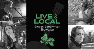 event graphic for a singer/songwriter showcase at Jules' on january 2